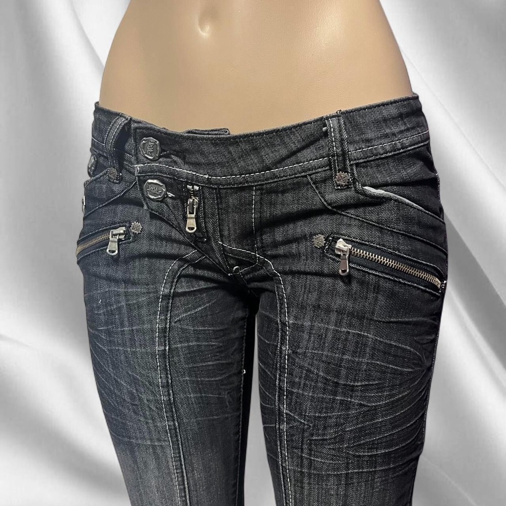 Y2K Fanco Jeans Bootcut Low Rise Denim